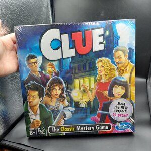 NEW 2015 Sealed Clue Classic Mystery Board Game By Hasbro Dr. Orchid Edition